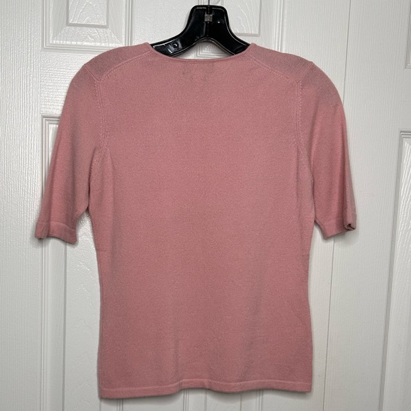 Banana republic 100% cashmere short sleeve sweater - Picture 3 of 3